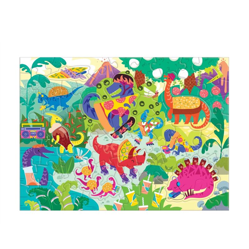 60 Piece Scratch &amp; Sniff Puzzle Pizzasaurus
