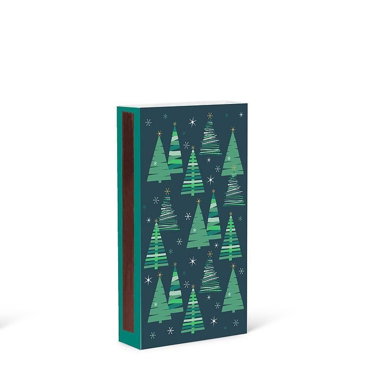 Matches Set of 45 Sticks Retro Graphic Tree