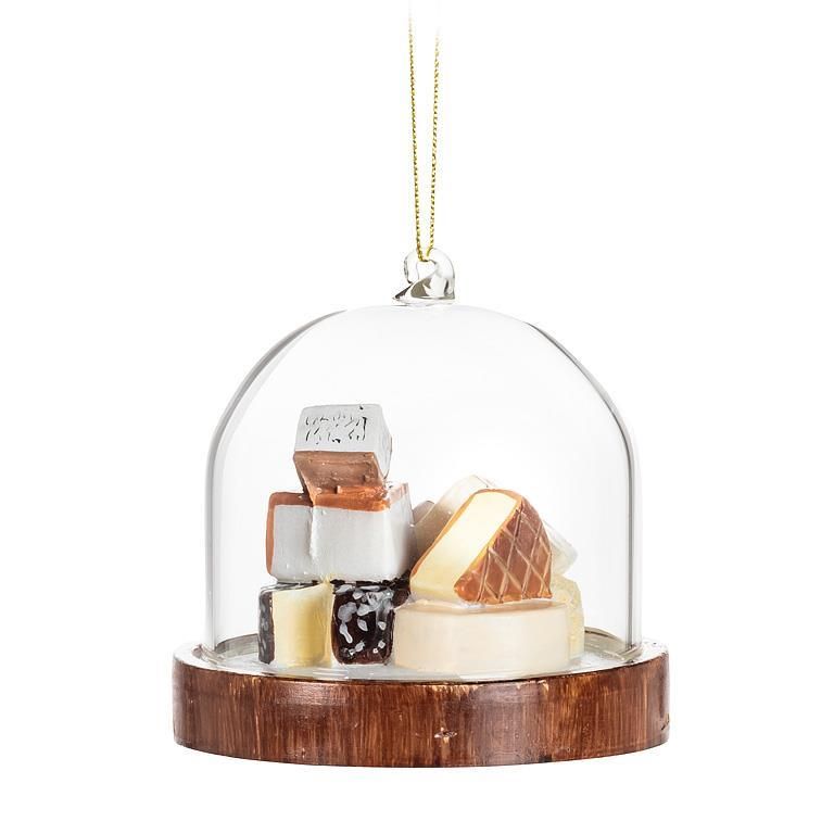 Glass Dome Ornament Cheese Board