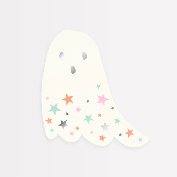 Ghost With Stars Napkin
