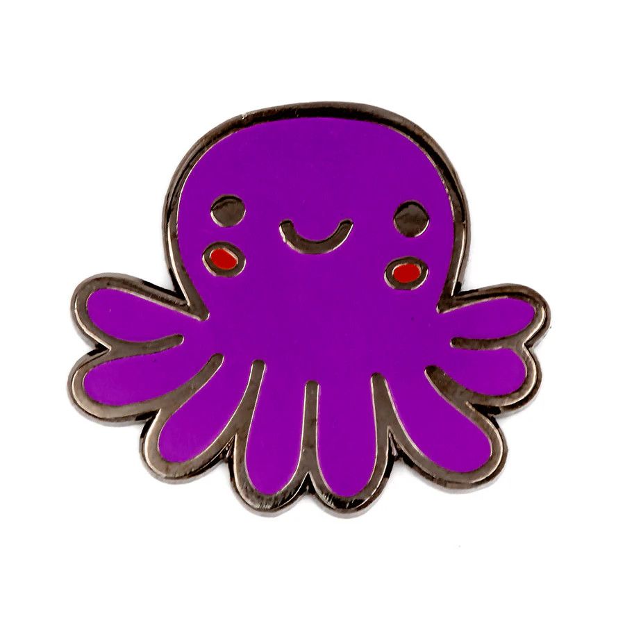 Enamel Pin Octopus