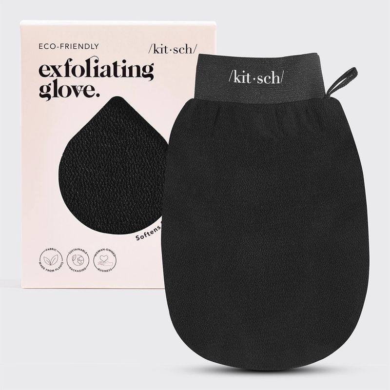 Eco-Friendly Exfoliating Glove Black