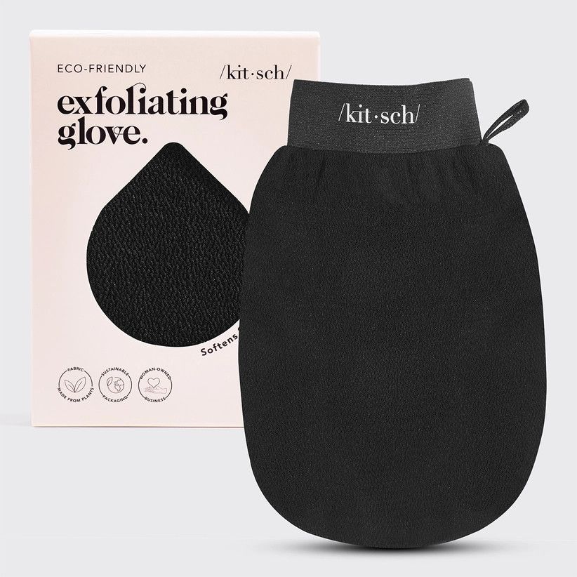 Eco-Friendly Exfoliating Glove Black