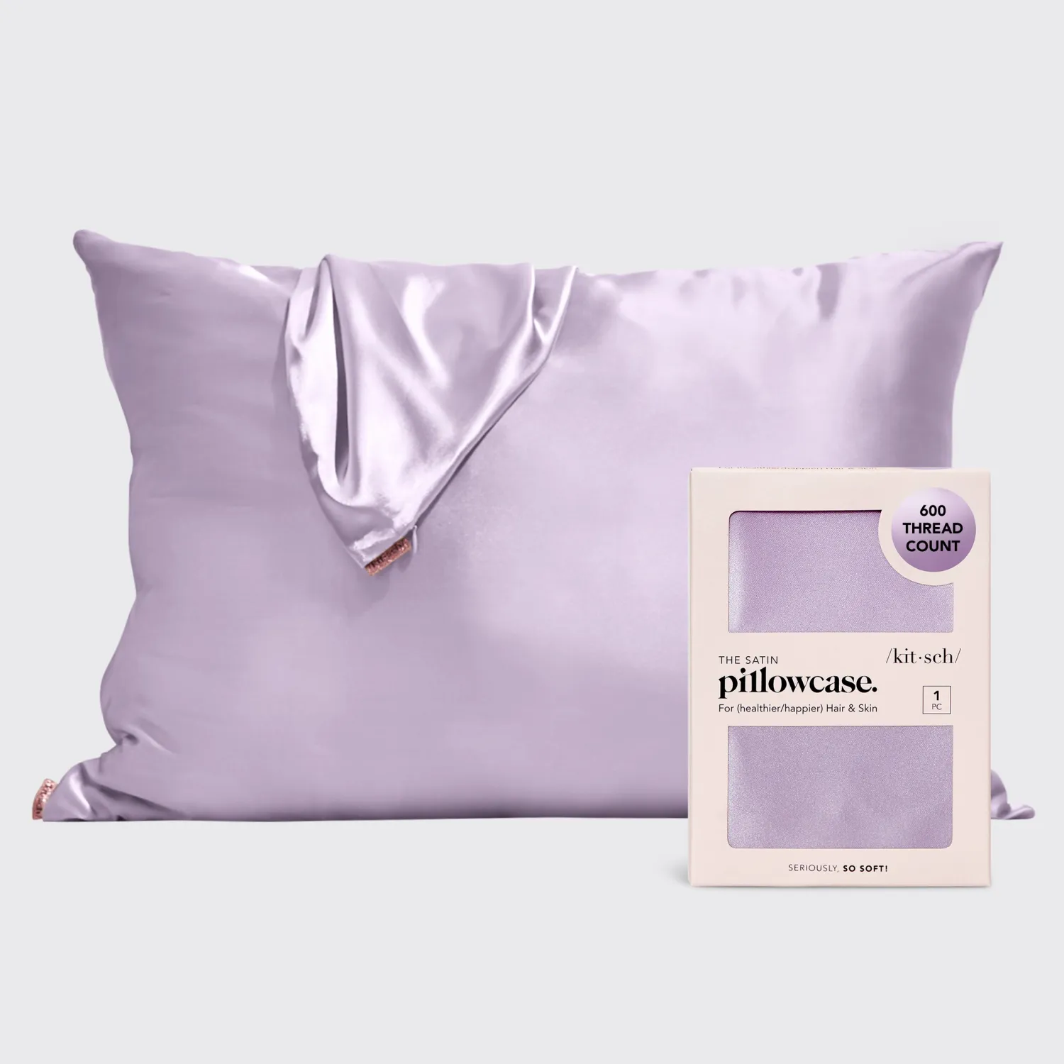 Satin Pillowcase Lavender