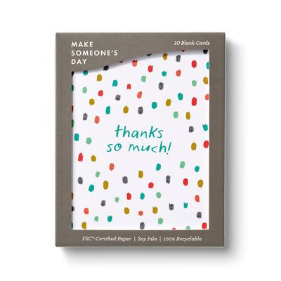 Boxed Cards Confetti