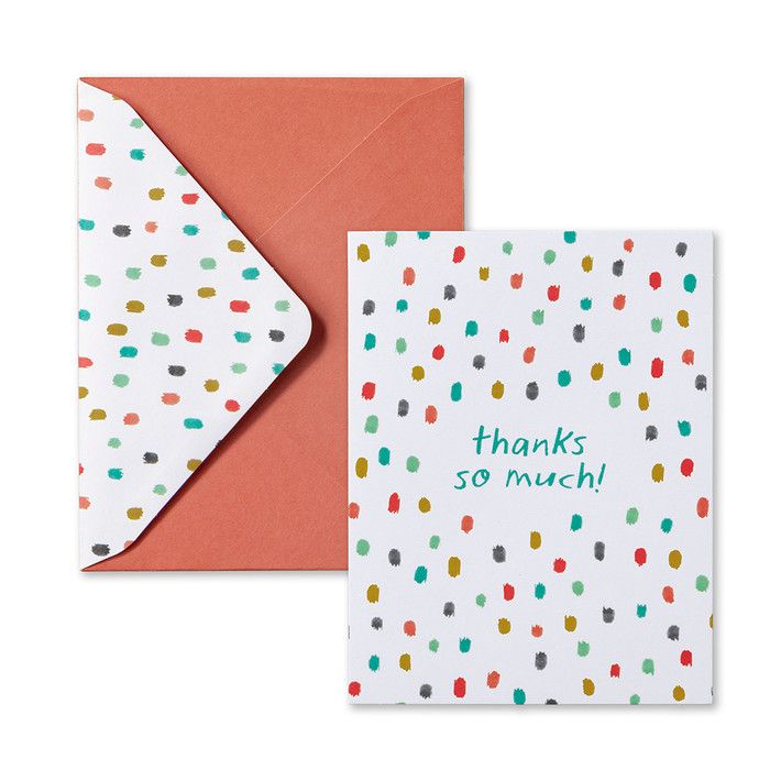 Boxed Cards Confetti