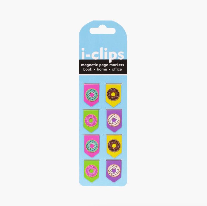 Donut i-clips Magnetic Page Markers