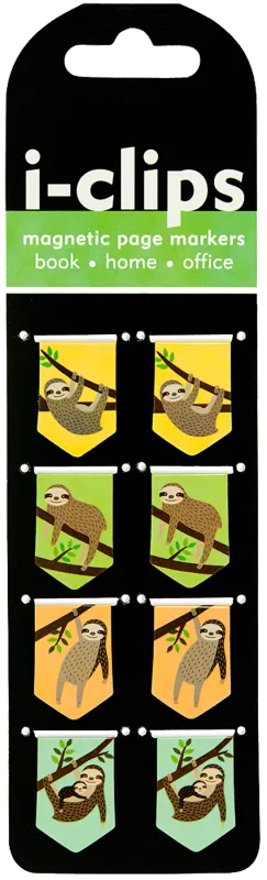 Sloth i-clips Magnetic Page Markers