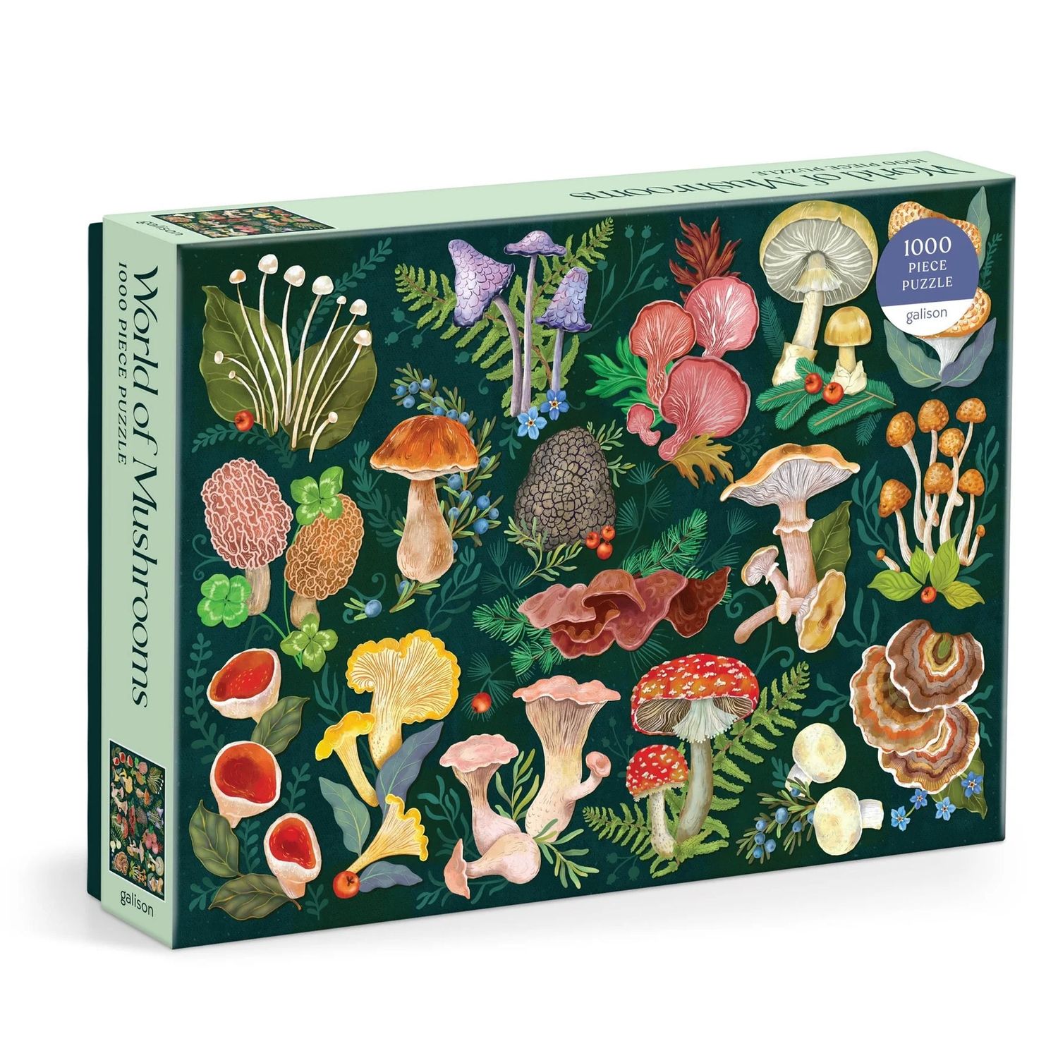 1000 Piece Puzzle World Of Mushrooms