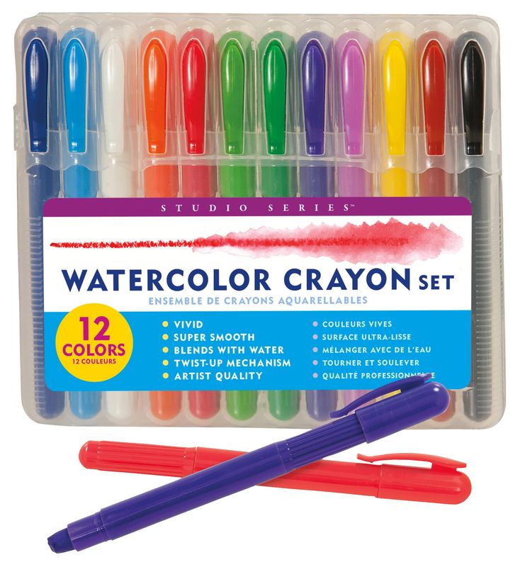 Studio Series Watercolour Crayon Set