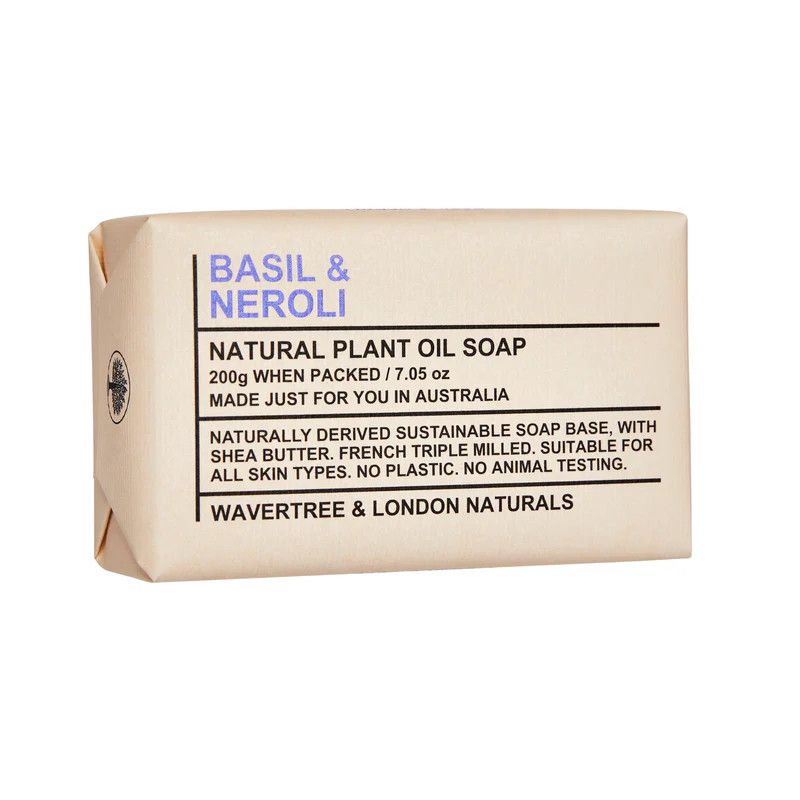 Basil &amp; Neroli Soap Bar 200g