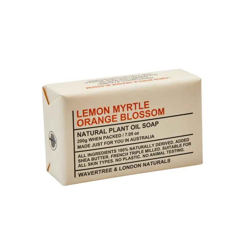 Lemon Myrtle Orange Blossom Bar Soap 200g
