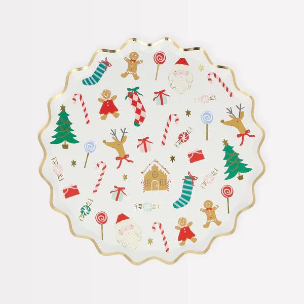 Jolly Christmas Side Plate Set of 8