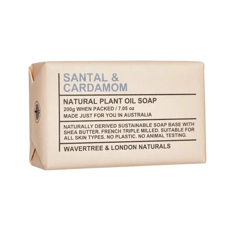 Santal &amp; Cardamom Soap Bar 200g