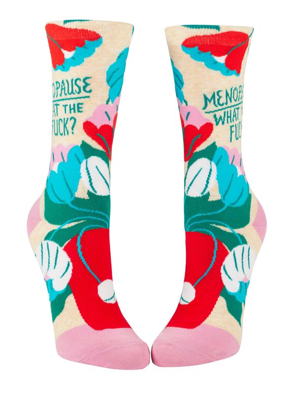 Women's Crew Socks Menopause