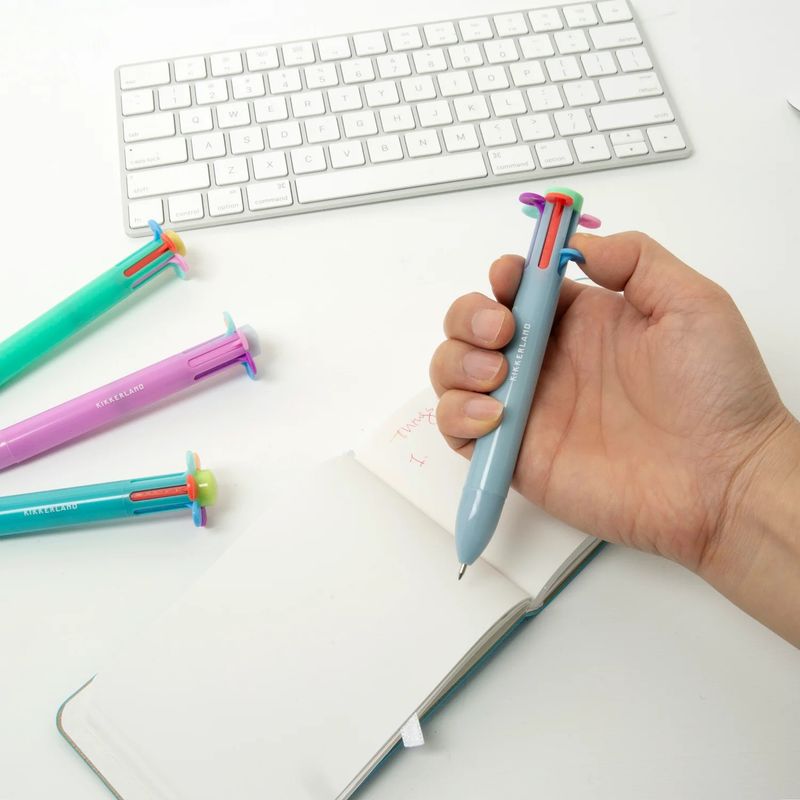 Rainbow Flower Multicolour Pen