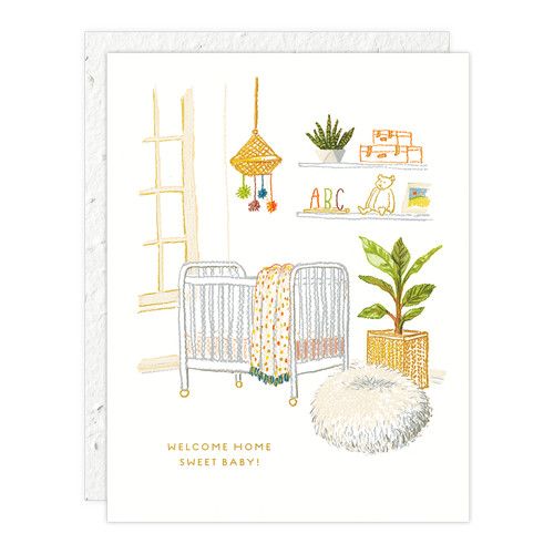 Nursery Baby Card