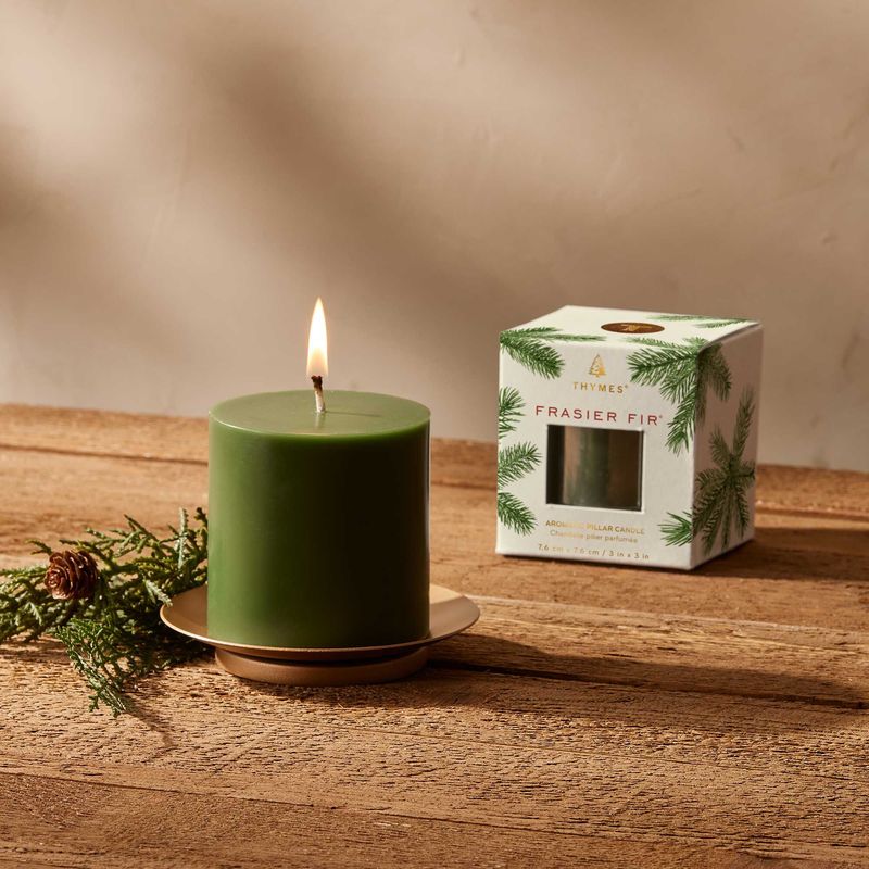 Frasier Fir Pine 3 x 3 Pillar Candle