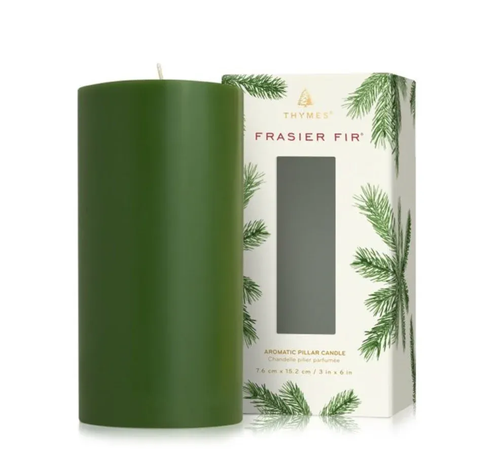 Frasier Fir 3 x 6 Pillar Candle