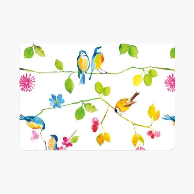 Note Cards Lavender Watercolour Birds