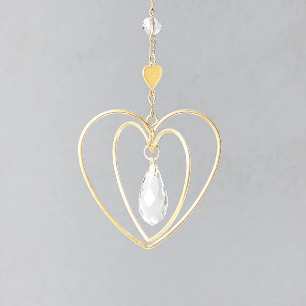 Mini Suncatcher Heart Love