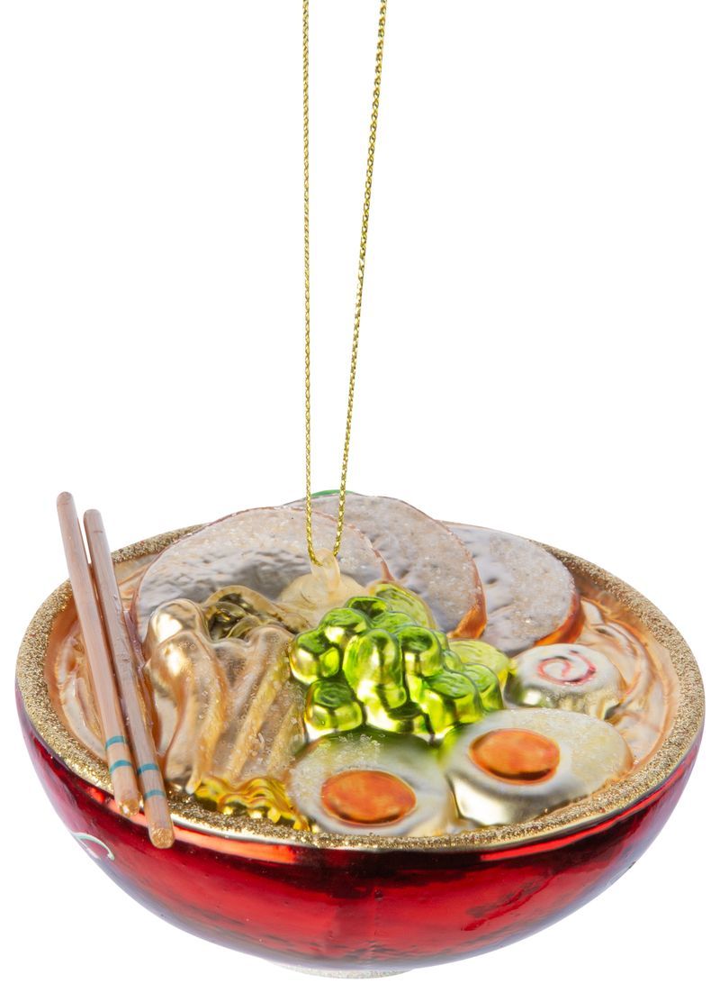 Glass Ornament Noodle Bowl