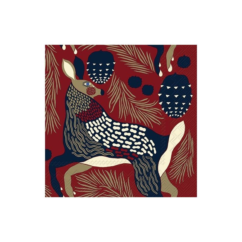 Paper Lunch Napkin Peura Brown