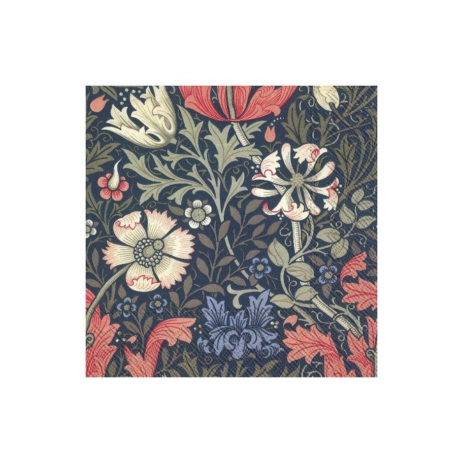 Paper Lunch Napkin Compton Dark Blue