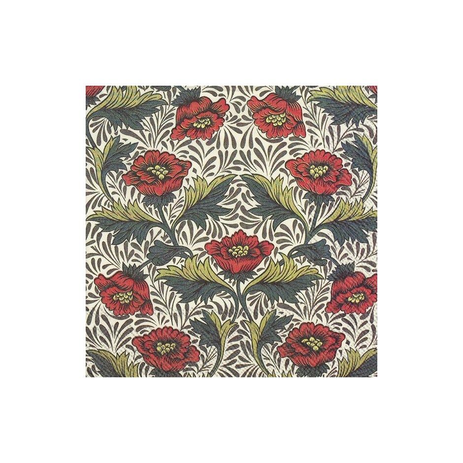 Lunch Napkin Peony Cream