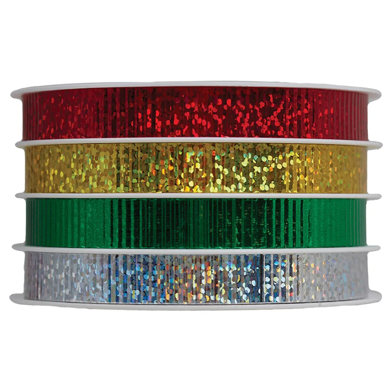 Ribbon Multi Channel Christmas Holographic