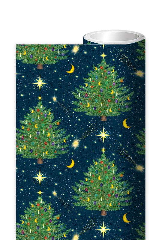 Gift Roll Wrap Celestial Christmas