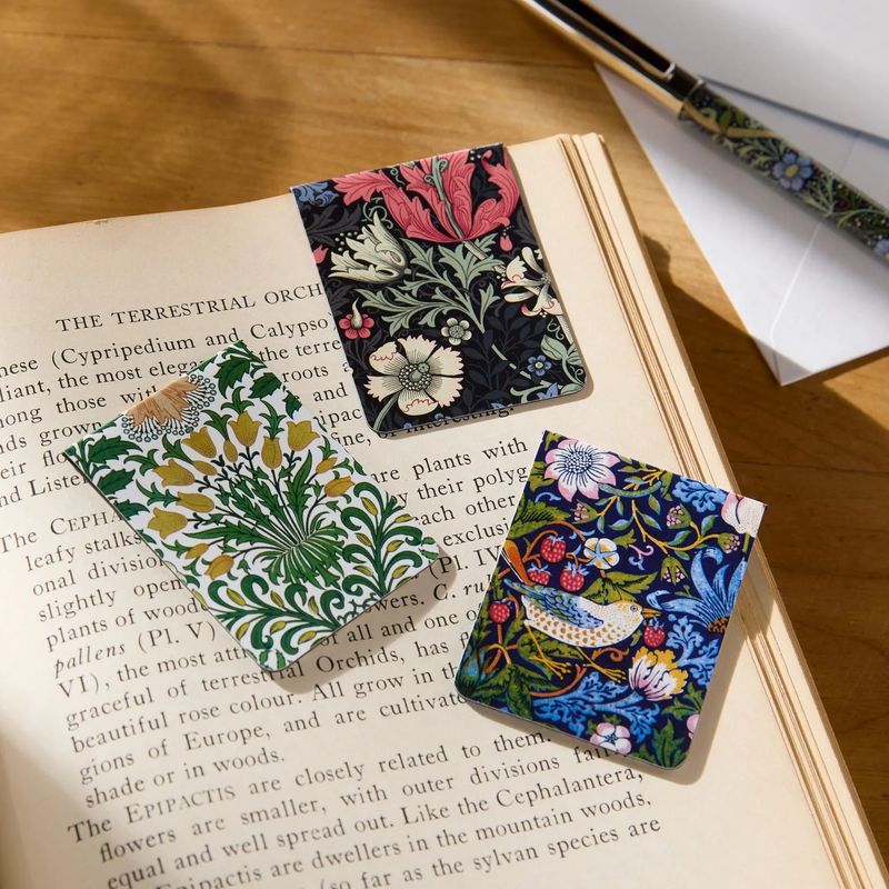 Magnetic Bookmarks William Morris