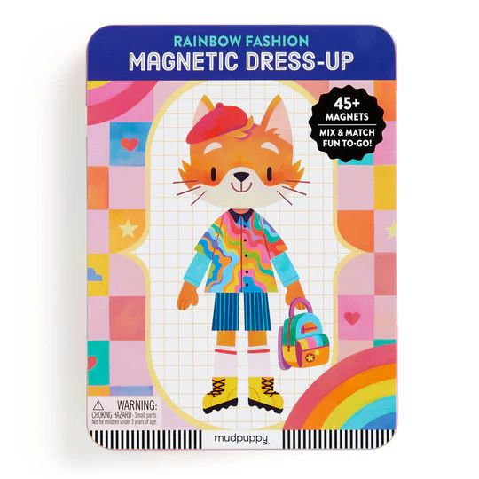 Magnetic Dress Up Rainbow Fashion