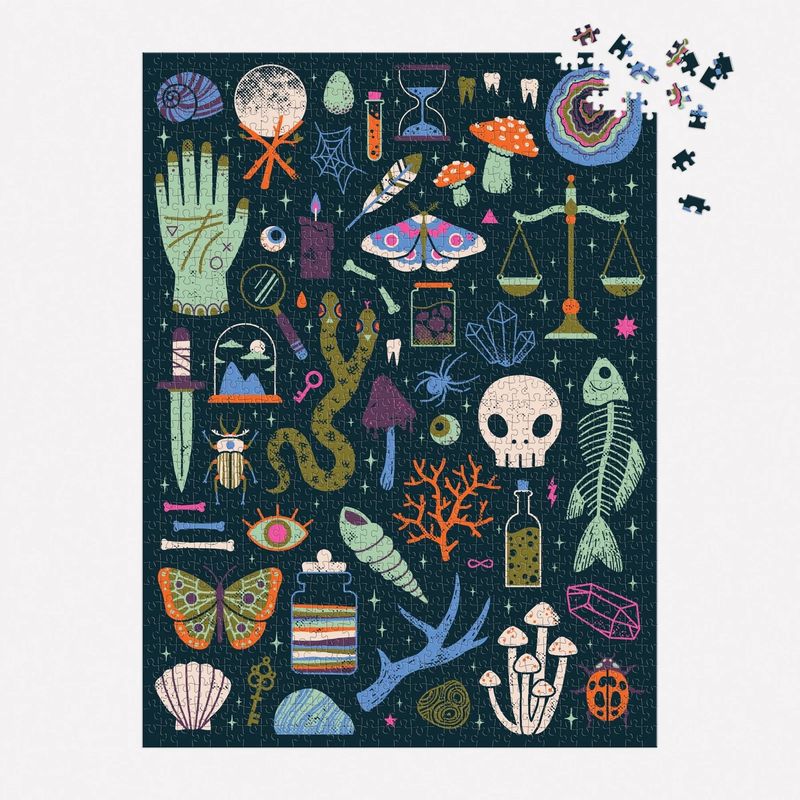 1000 Piece Puzzle Occult &amp; Curious