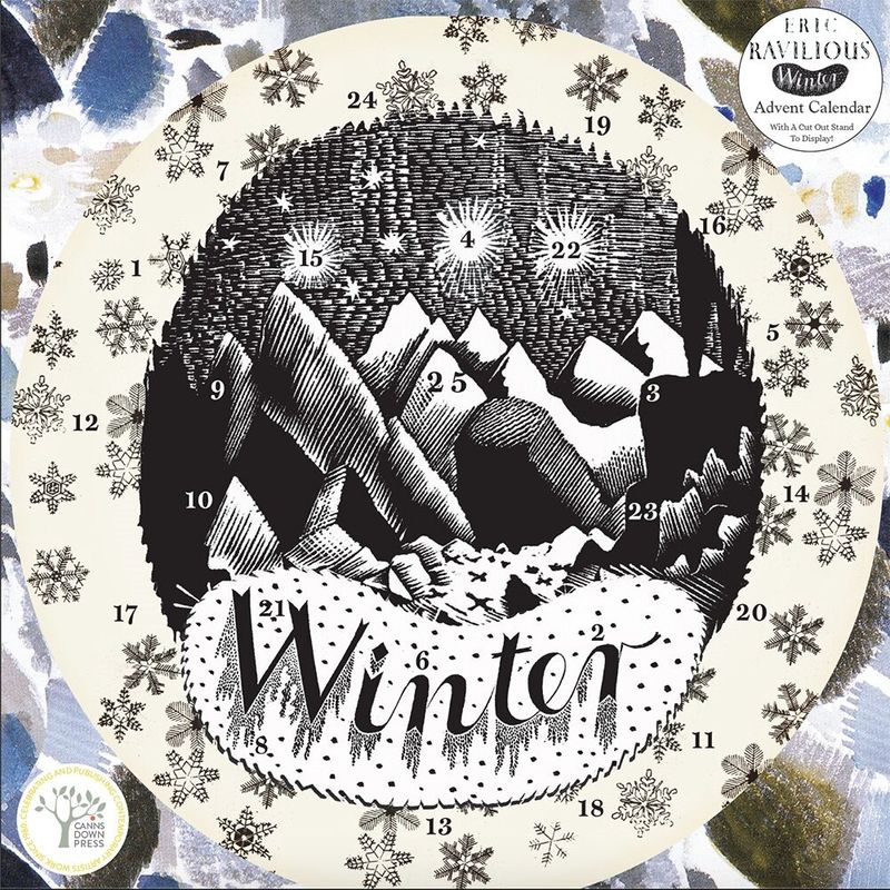 Advent Calendar Winter Wreath