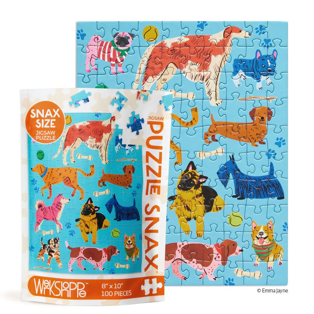 100 Piece Puzzle Pooches Playtime
