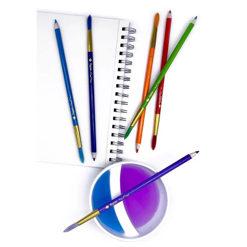 Colourbrush Watercolour Pastel Pencil/Brush Combo Set 12