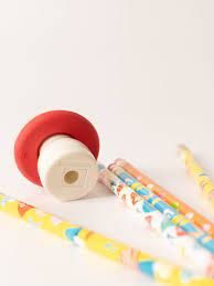 Writers' Workshop 15 Pencils &amp; Mushroom Eraser/Sharpener