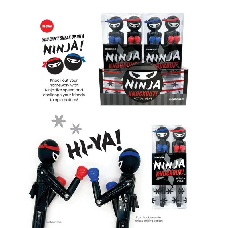 Ninja Knockout Action Pen