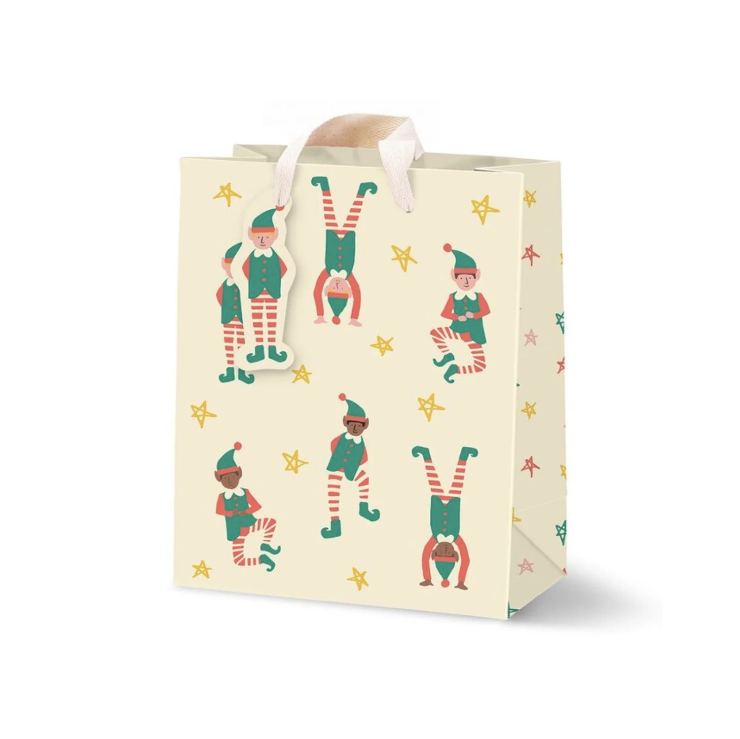 Medium Gift Bag Elves