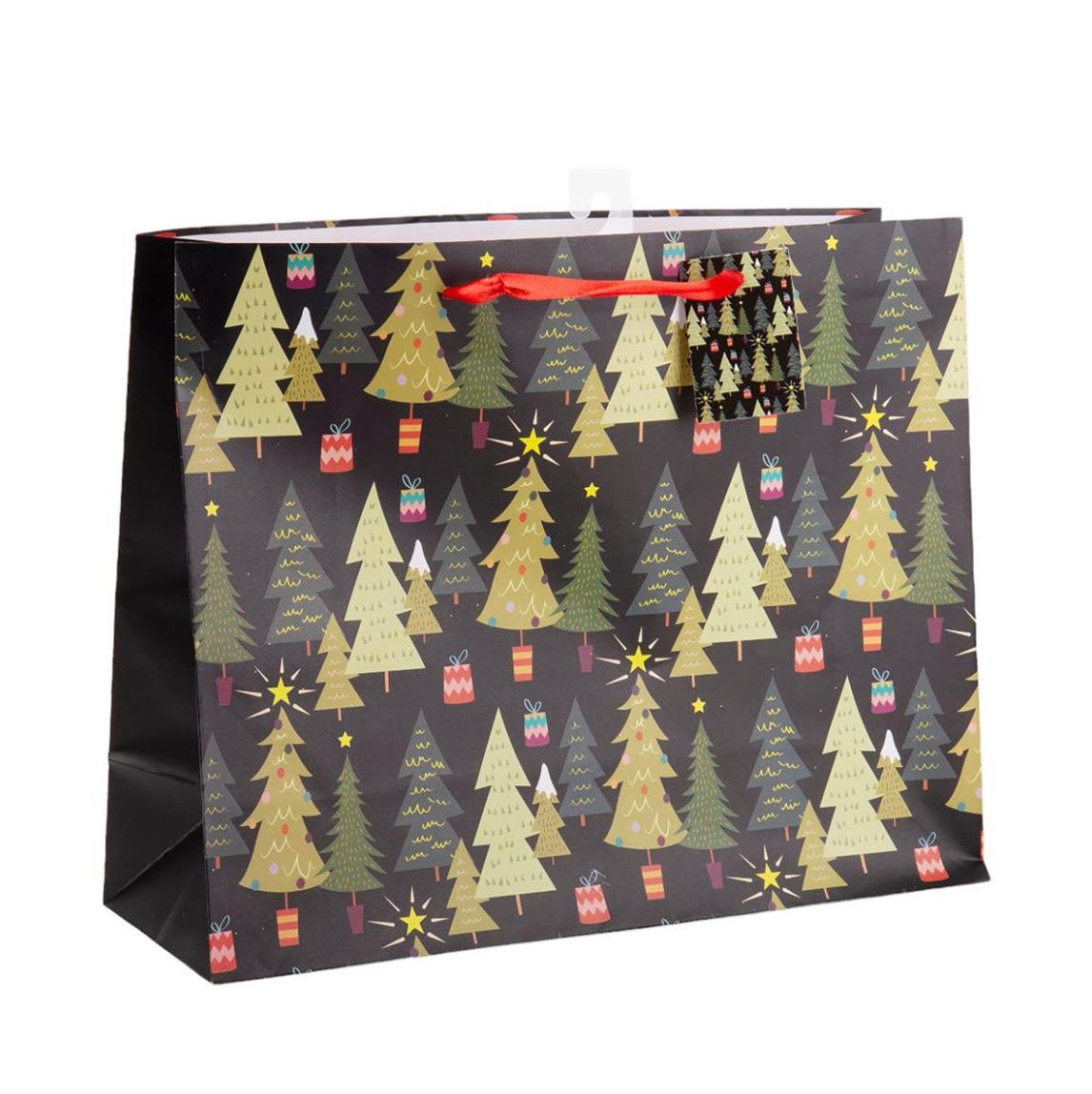 Gift Bag Large Horizontal Trees