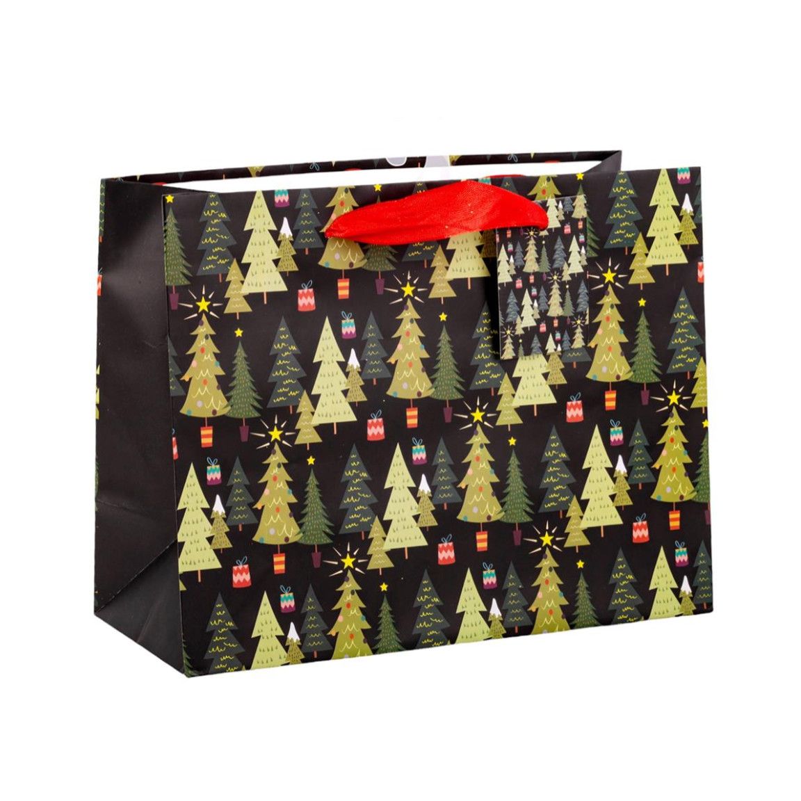 Gift Bag Medium Horizontal Tree