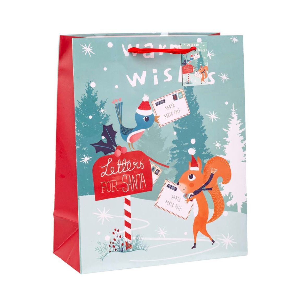 Large Gift Bag Warm Wishes