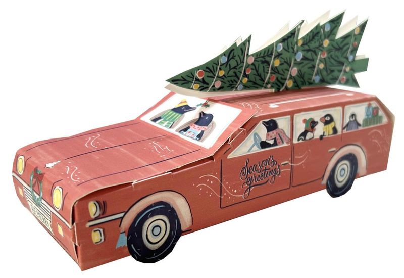 Novelty Gift Box Station Wagon