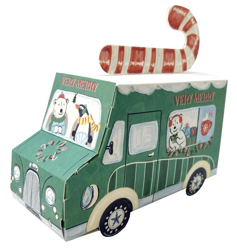 Novelty Gift Box Van