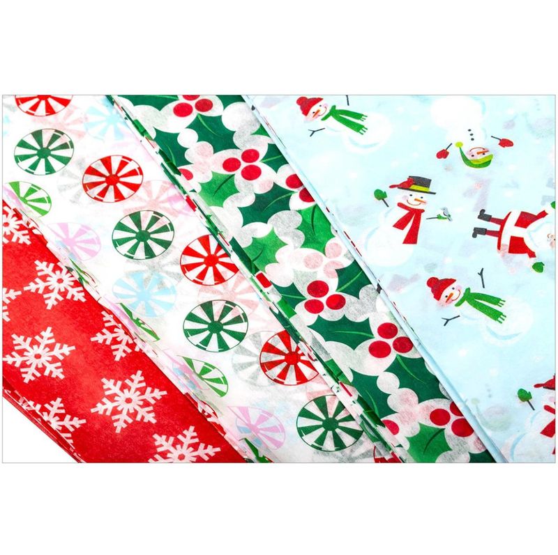 Tissue Paper Printed 6 Sheets Assorted 18" x 18"
