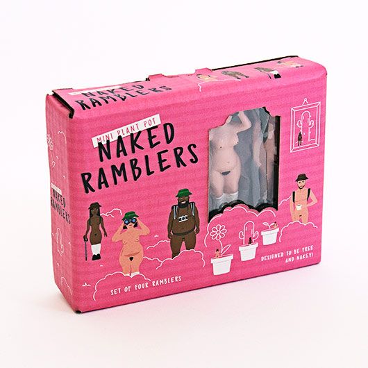 Naked Ramblers Plant Pot Markers