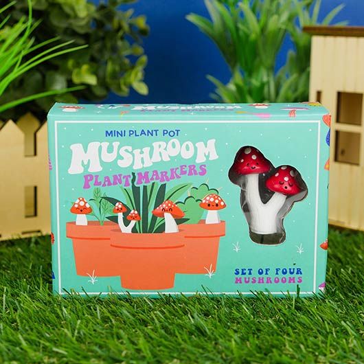 Mushroom Plant Pot Markers