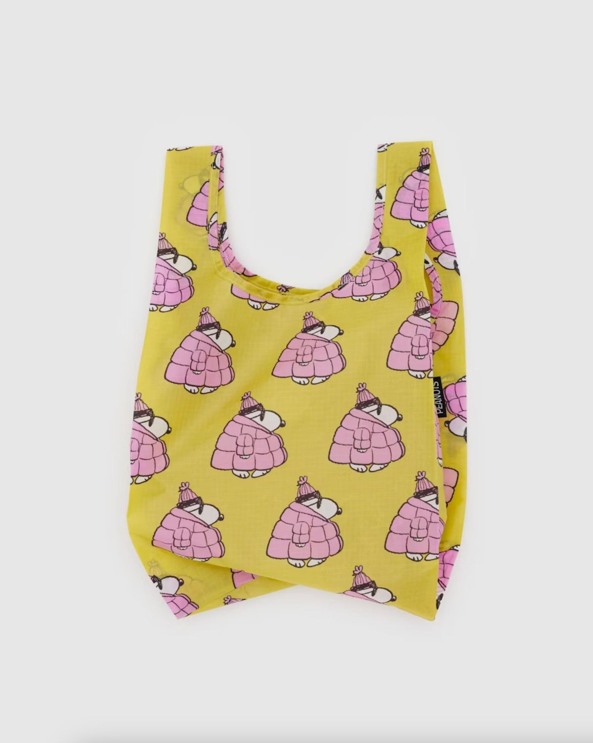 Baby Baggu Puffer Snoopy Pink