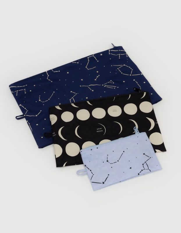 Flat Pouch Set Night Sky